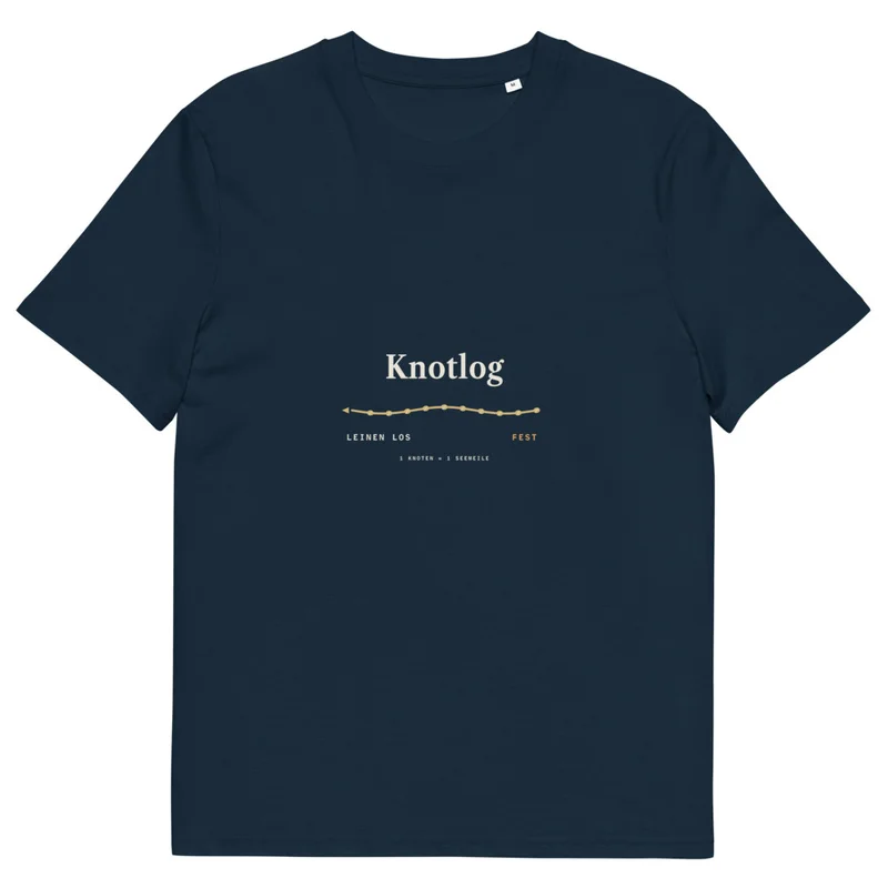 Log Line Tee (navy)