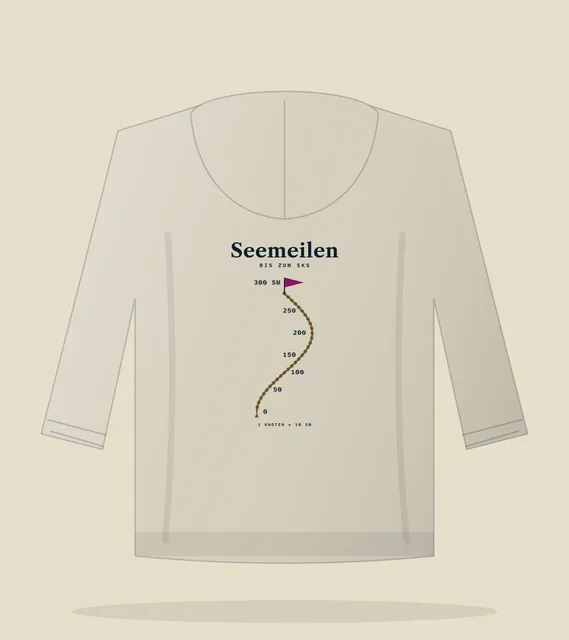 Sea Miles Hoodie (stone), back